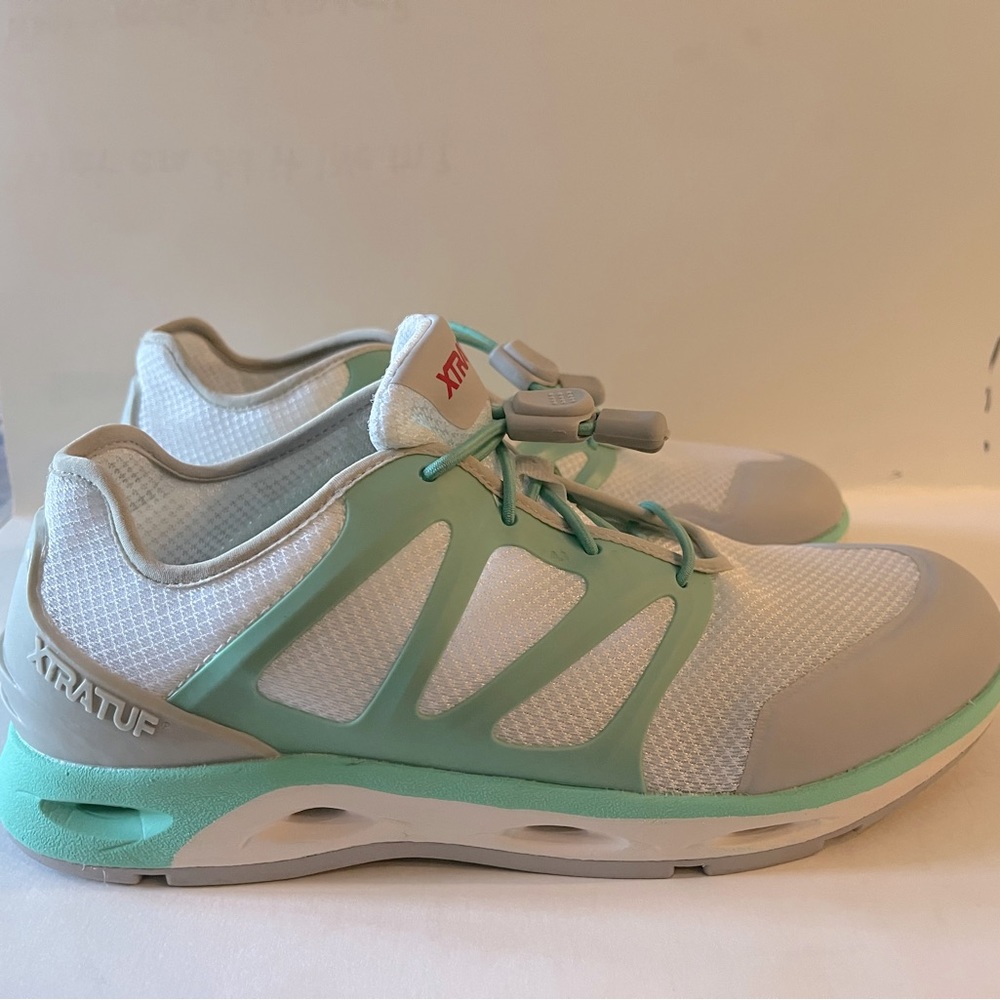 Xtratuf Spindrift Women size 8 Mesh Seafoam Green Water Shoes